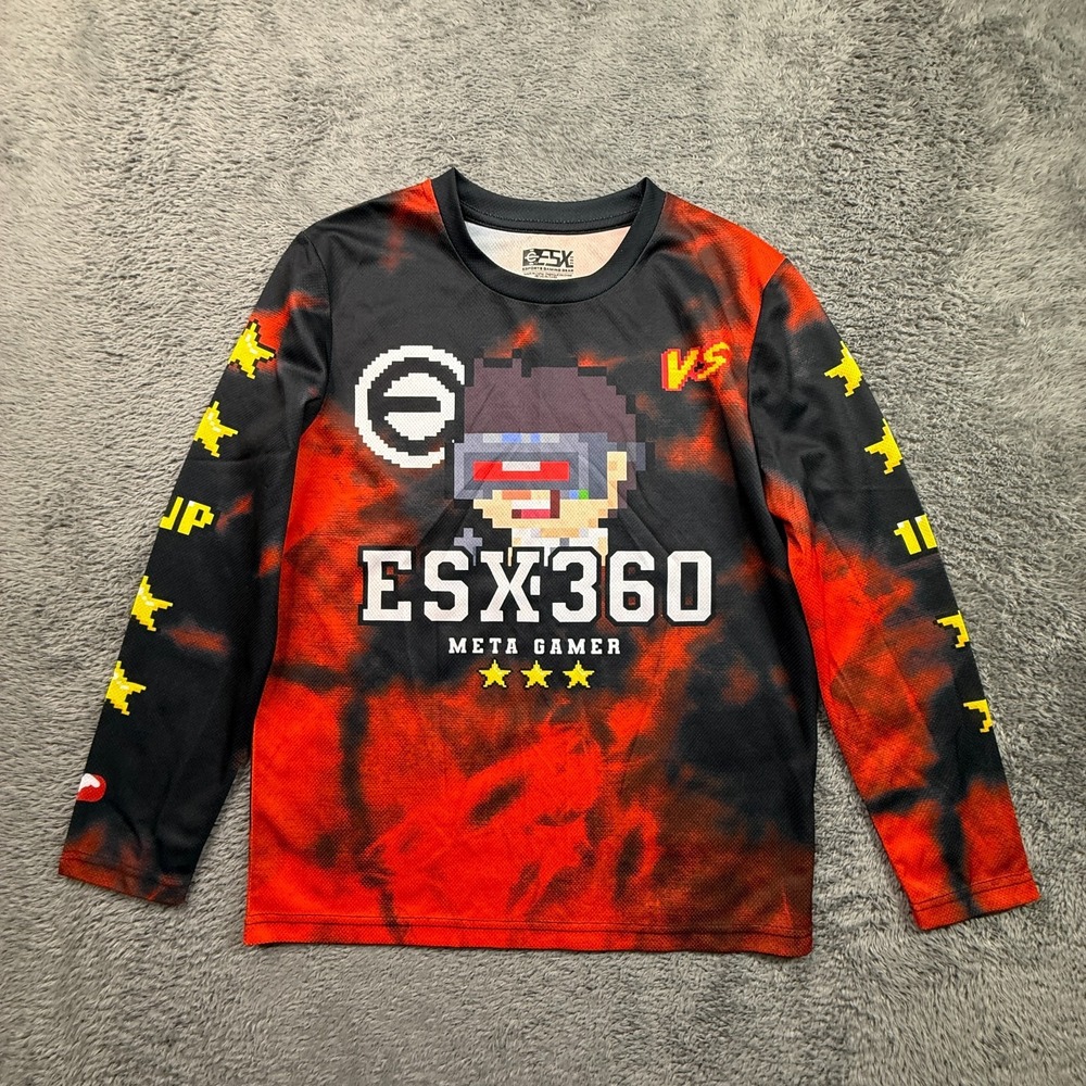 ESX 360 Esports Gaming Gear Meta Gamer Cyber Jersey Gaming Gear Youth L 10-12